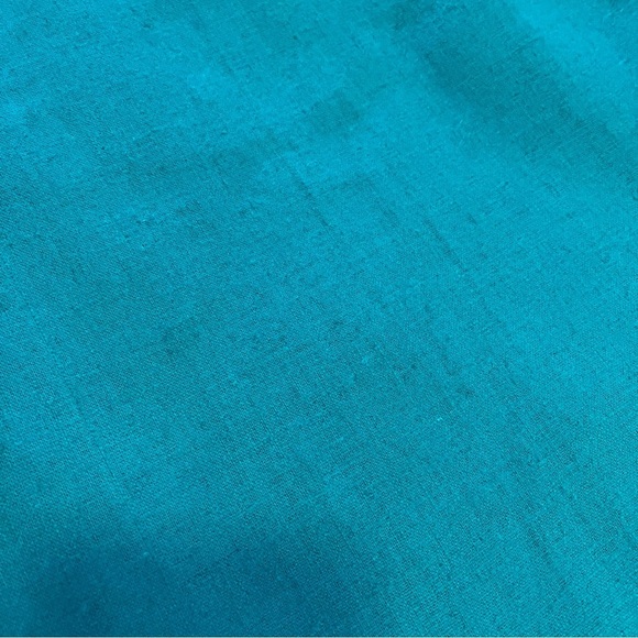 Womens August Max Green Linen Blend Casual Business Pants Elastic Waist NEW 20W - Picture 6 of 7